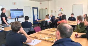 Laser Wire Solutions-colegycymoedd-working-lunch-personal development