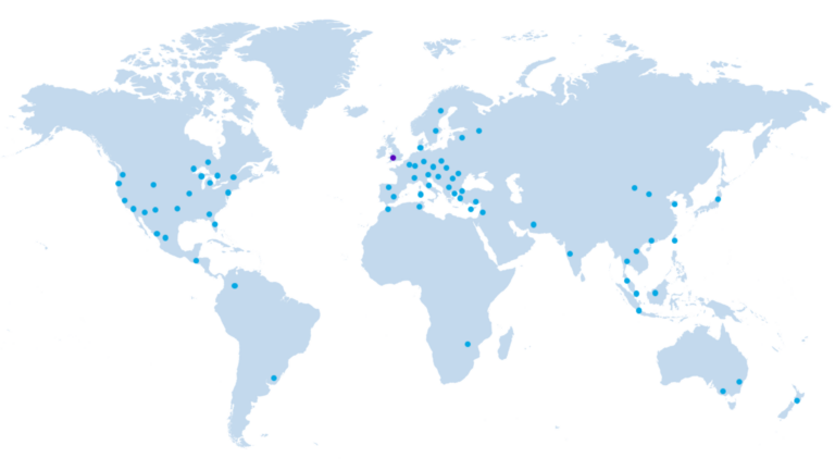 LWS-Map of Distributors 2023