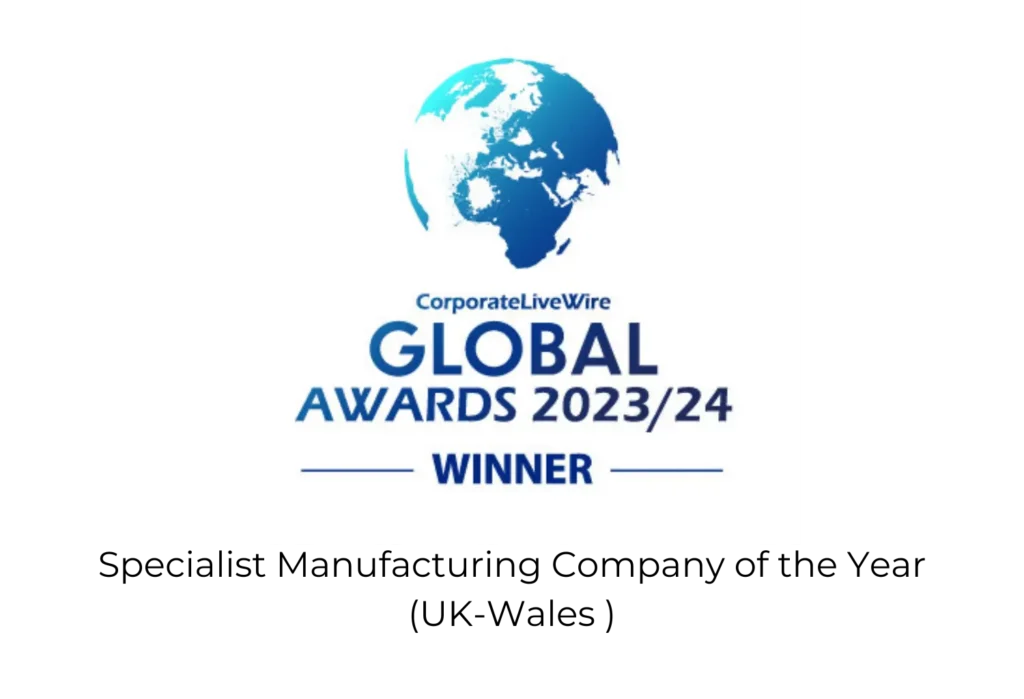 Corporate Live Wire - Global Awards - Specialist Manufacturing Company of the Year (UK-Wales ), 2023
