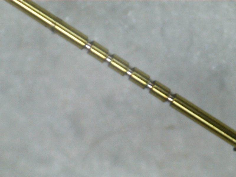 Catheter micro fine wires processed using laser wire stripping machine Odyssey-4 Odyssey-8