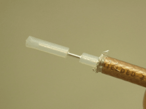 Aerospace cable-processed using laser wire stripping machinery, no damage to conductor