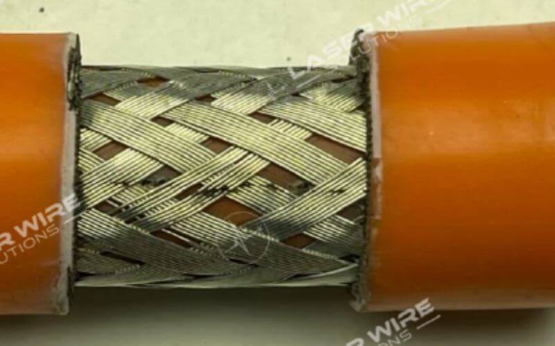 M6-95mm OD high voltage power transmission cable-processed