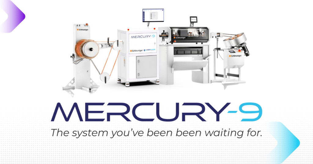 Mercury-9 the world's first inline large gauge laser wire stripping machine