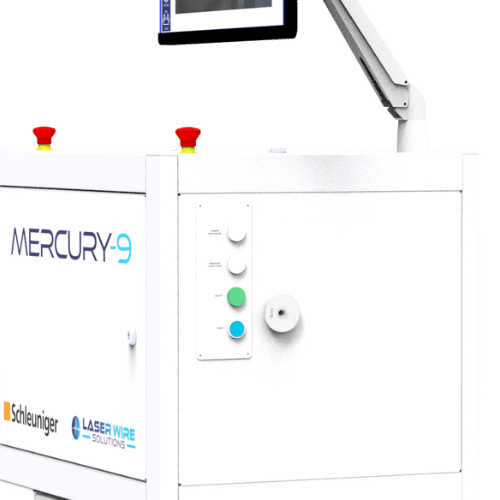 Mercury-9 large gauge inline wire stripping machine