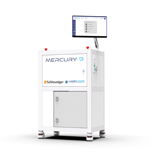 Mercury-9 large gauge inline wire stripping machine