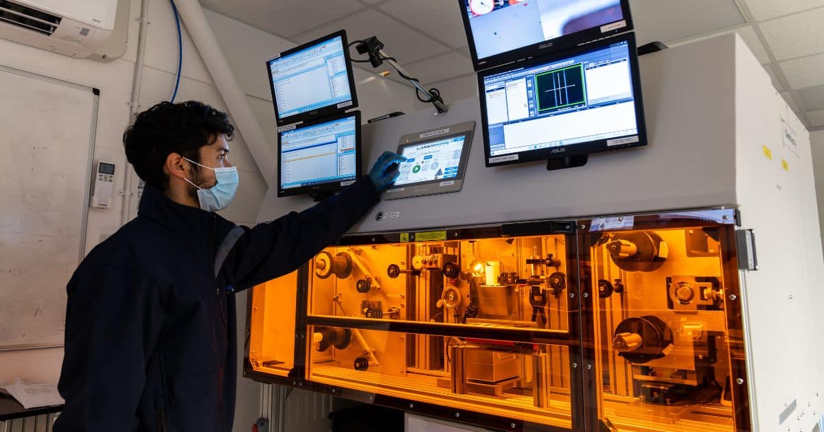 medical device component supply - fully automated laser wire stripping for medical device components wires