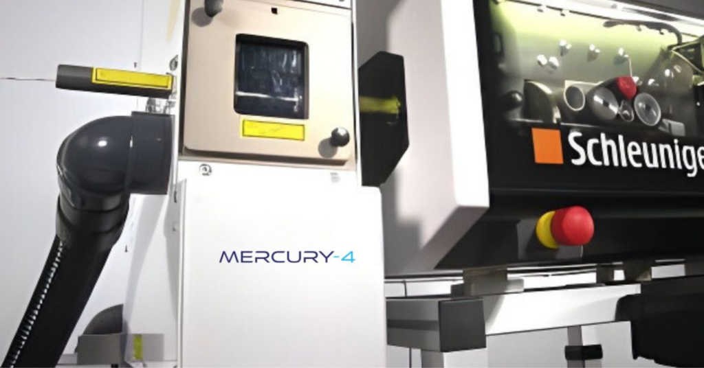 Inline Integrated Laser Wire Solutions Wire Loading Options Mercury-4 with Schleuniger