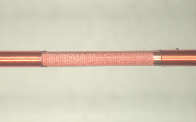 Enamelled Copper Wire 1.5 mm OD processed with the Gemini-4E