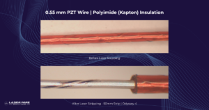 laser wire stripping vs manual scraping Kapton Processing Case Study
